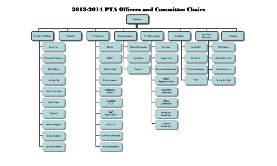 Carnival Organizational Chart